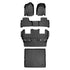 Smart Trim™ Custom Fit Floor Liners For 2015-2020 Chevrolet Tahoe / GMC Yukon With 2nd Row Bucket Seats