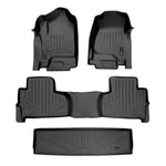 Smart Trim™ Custom Fit Floor Liners For 2015-2020 Chevrolet Tahoe / GMC Yukon With 2nd Row Bucket Seats