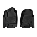 SMARTLINER Custom Fit Floor Mats 3 Rows and Cargo Liner Behind 2nd Row Set Black 2015 - 2020 Tahoe / Yukon with 2nd Row Bench Seats