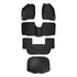 SMARTLINER Custom Fit Floor Liners For 2015-2016 Ford Explorer without 2nd Row Center Console