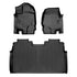 SmartCoverage™ Custom Fit Floor Liners For 2015-2025 Ford F-150 SuperCrew Cab with 1st Row Bucket Seats