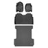 SmartCoverage™ Custom Fit Floor Liners For 2015-2025 Ford F-150 SuperCrew Cab with 1st Row Bucket Seats
