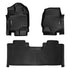 SMARTLINER Custom Fit Floor Liners For 2015-2025 Ford F-150 SuperCab with 1st Row Bucket Seats Vinyl Flooring