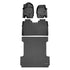 SmartCoverage™ Custom Fit Floor Liners For 2015-2025 Ford F-150 SuperCrew Cab with 1st Row Bench Seat (No OTH and no 2nd Row Underseat Storage) Vinyl Flooring
