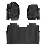 SmartCoverage™ Custom Fit Floor Liners For 2015-2025 Ford F-150 SuperCrew Cab with 1st Row Bench Seat (No OTH and no 2nd Row Underseat Storage) Vinyl Flooring