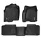 SMARTLINER Custom Fit Floor Liners For 2001-2007 Silverado/Sierra 1500/2500/3500 Double/Extended Cab Classic Body Style