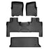 SMARTLINER Custom Fit Floor Liners For 2011-2017 Ford Expedition/Lincoln Navigator with 2nd Row Bench Seat or Console