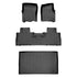 SMARTLINER Custom Fit Floor Liners For 2011 - 2017 Ford Expedition EL/Lincoln Navigator with 2nd Row Bucket Seats (without Console)