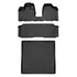Smart Trim™ Custom Fit Floor Liners For 2013-2020 with 2nd Row Bench Seat and No Super Console