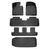 SMARTLINER Custom Fit Floor Liners For 2018-2022 Lexus RXL (7 Passenger)