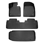 SMARTLINER Custom Fit Floor Liners For 2018-2022 Lexus RXL Hybrid (7 Passenger)