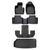 SMARTLINER Custom Fit Floor Liners For 2020-2025 Volvo XC90 (6 Passenger Models. No Plug-in Hybrid Models)