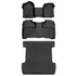 SMARTLINER Custom Fit Floor Liners For Crew Cab 2014-2018 Silverado/Sierra 1500 - 2015-2021 2500/3500 HD
