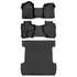 SMARTLINER Custom Fit Floor Liners For Double Cab 2014-2018 Silverado/Sierra 1500 - 2015-2021 2500/3500 HD