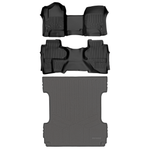 SMARTLINER Custom Fit Floor Liners For Double Cab 2019 Chevy Silverado 1500 LD (OTH)