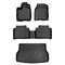 SMARTLINER Custom Fit Floor Liners For 2013-2018 Acura RDX with 4-Way Front Passenger Seat (No Technology Package)