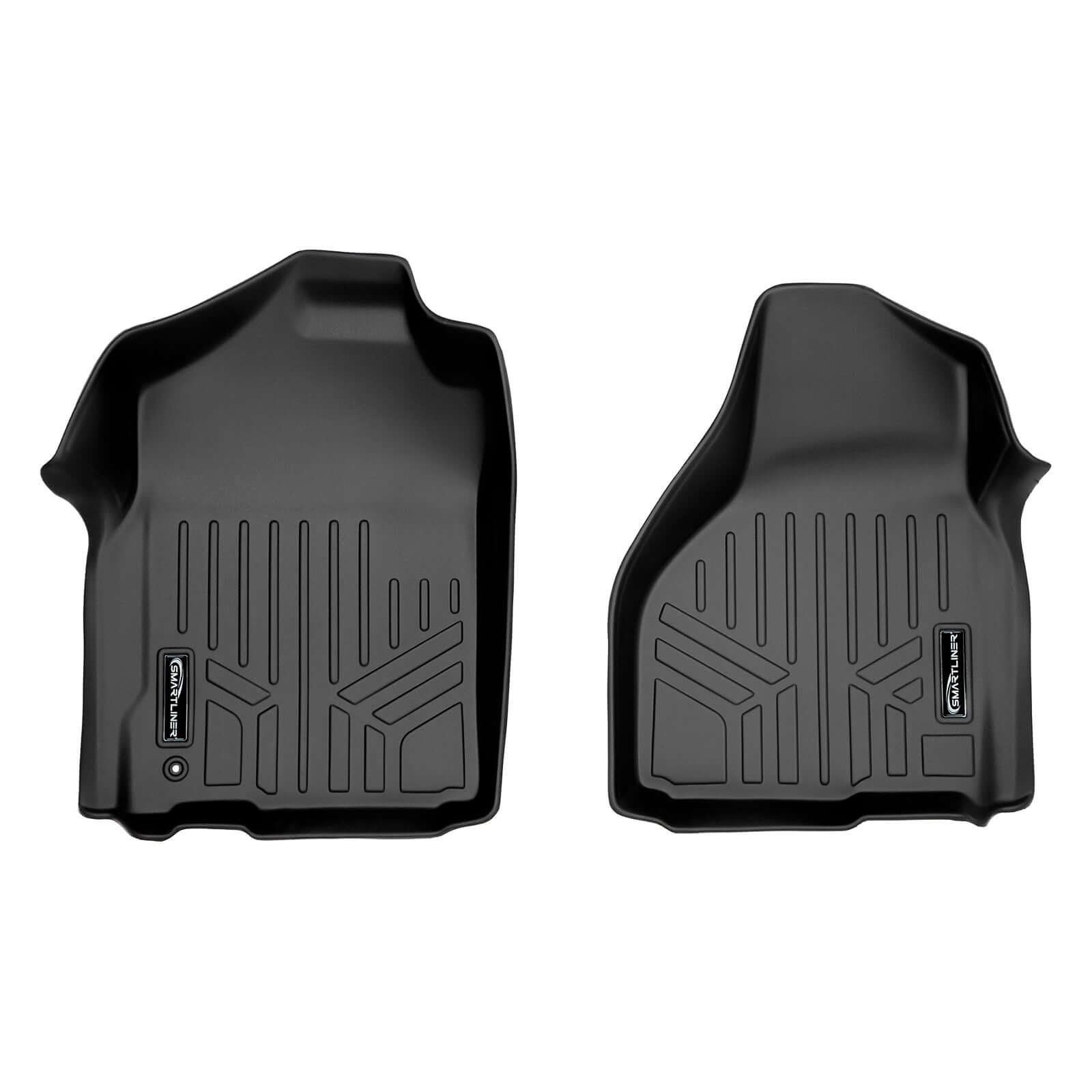 SMARTLINER Custom Fit Floor Liners For 2009-2012 Dodge Ram 1500 Quad Cab (2 Smaller Rear Doors)