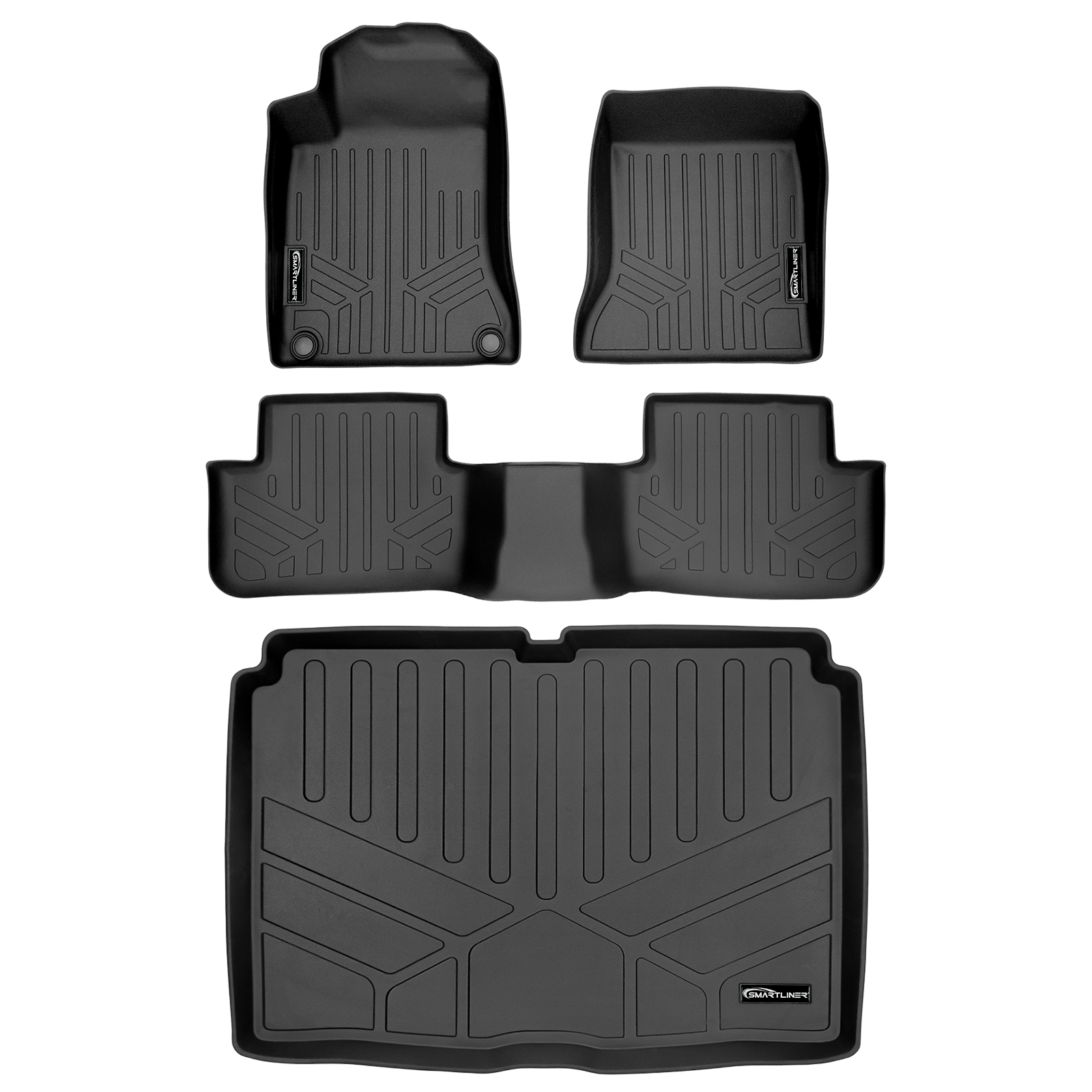 SMARTLINER Custom Fit Floor Liners For 2014-2019 Mercedes Benz CLA/ GLA