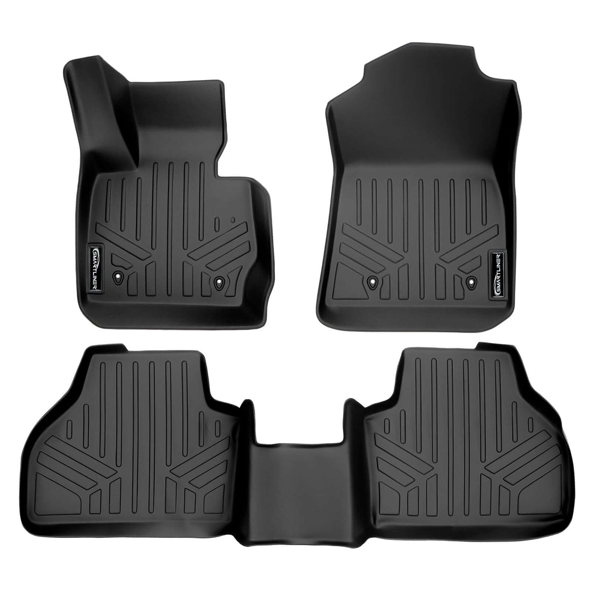 SMARTLINER Custom Fit Floor Liners For 2011-2017 BMW X3 / 2015-2018 X4