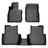 SMARTLINER Custom Fit Floor Liners For 2016-2021 Mazda CX-3 Without Cargo Tray