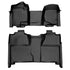 Smart Trim™ Custom Fit Floor Liners For 2007-2013 Silverado/Sierra 1500 - 2007-2014 2500/3500 HD Crew Cabin