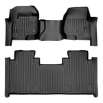 SMARTLINER Custom Fit Floor Liners For 2017-2025 Ford F-250/F-350 Super Duty SuperCab with 1st Row Bench Seat