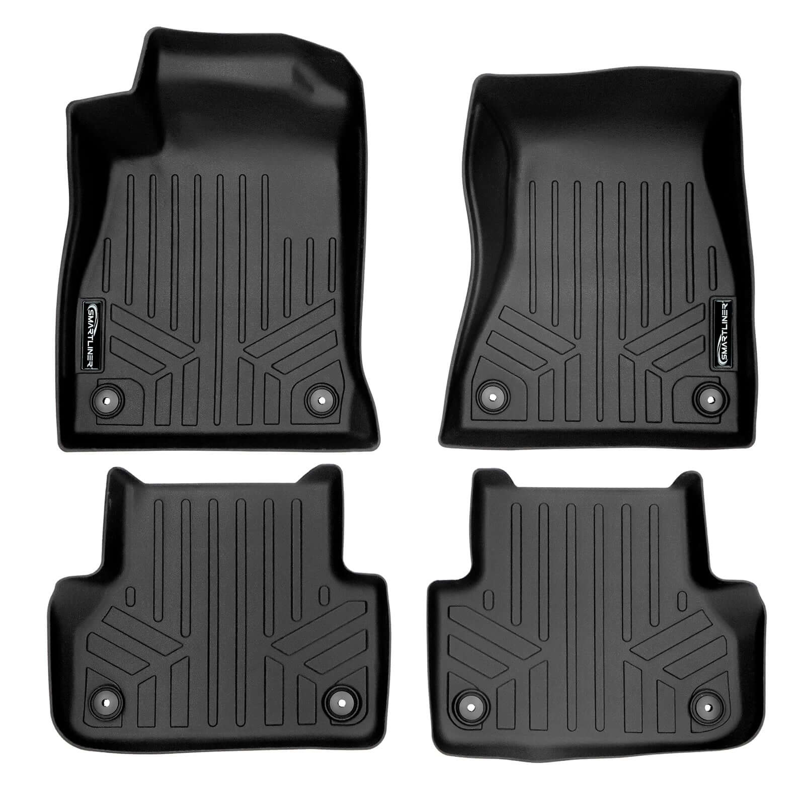 SMARTLINER Custom Fit Floor Liners For 2018-2025 Audi RS 5 (Sportback)