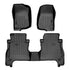 SmartCoverage™ Custom Fit Floor Liners For 2020-2025 Jeep Gladiator with Lockable Rear Underseat Storage