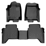 SMARTLINER Custom Fit Floor Liners For 2015-2018 Ford Ranger Crew Cab Export Model