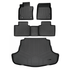 SMARTLINER Custom Fit Floor Liners For 2025 Toyota Camry/Camry Hybrid
