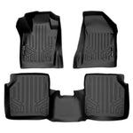 SMARTLINER Custom Fit Floor Liners For 2017-2025 Jeep Compass with Dual Driver Side Floor Hooks (New Body Style)