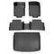 SMARTLINER Custom Fit Floor Liners For 2017-2024 Nissan Rogue Sport - Factory Cargo Tray in Highest Position (No S Models)