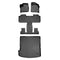 SMARTLINER Custom Fit Floor Liners For 2018-2023 Chevrolet Traverse with 2nd Row Bucket Seats