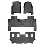 Smart Trim™ Custom Fit Floor Liners For 2007 - 2017 Ford Expedition EL/Lincoln Navigator L (with Console)