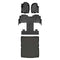 Smart Trim™ Custom Fit Floor Liners For 2018-2024 Lincoln Navigator 2nd Row Bucket Seats (Only Max or L)