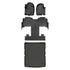 Smart Trim™ Custom Fit Floor Liners For 2018-2024 Lincoln Navigator 2nd Row Bucket Seats (Only Max or L)