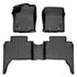 SmartCoverage™ Custom Fit Floor Liners For 2018-2023 Toyota Tacoma Double Cab (Automatic Transmission)