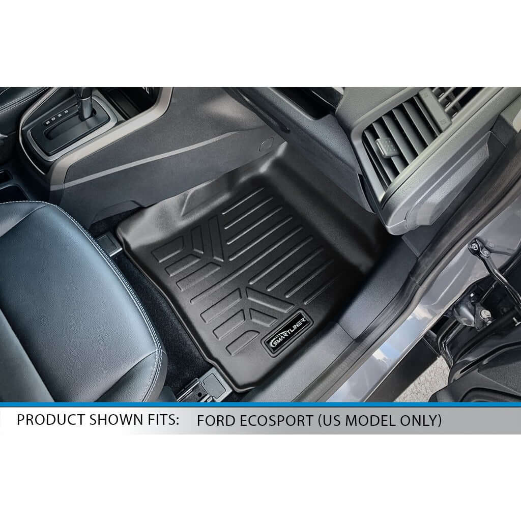 SMARTLINER Custom Fit Floor Liners For 2017-2025 Ford F-250/F-350 SuperCab with 1st Row Bucket Seats