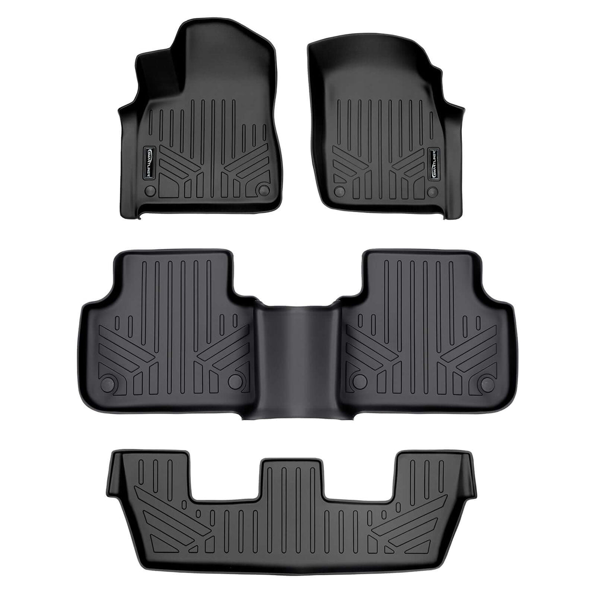SMARTLINER Custom Fit Floor Liners For 2017 - 2025 Audi SQ7