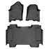 SmartCoverage™ Custom Fit Floor Liners For 2019-2024 Ram 1500 Crew Cab without Rear Underseat Storage Box