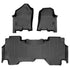 SMARTLINER Custom Fit Floor Liners For 2019-2024 Ram 1500 Quad Cab without Rear Underseat Storage Box