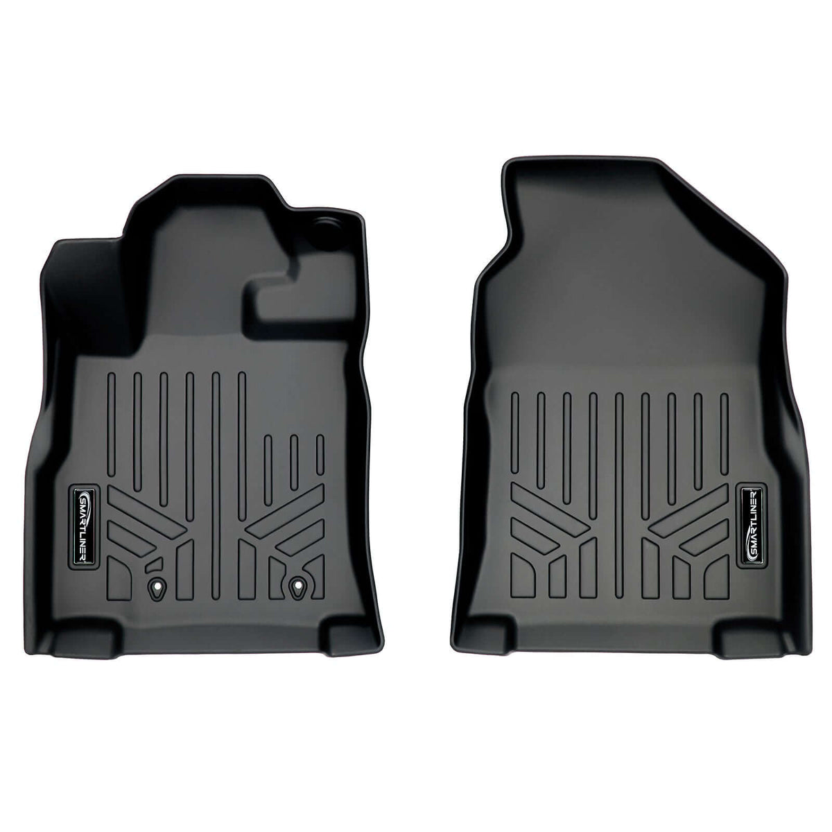 Smart Trim™ Custom Fit Floor Liners For 2019-2025 Subaru Ascent with 2nd Row Bench Seat and No Subwoofer in the Cargo Area