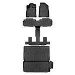 Smart Trim™ Custom Fit Floor Liners For 2019-2025 Subaru Ascent with 2nd Row Bucket Seats and No Subwoofer in the Cargo Area