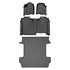 SmartCoverage™ Custom Fit Floor Liners For 2019-2024 Chevrolet Silverado 1500 Crew Cab With 1st Row Bench Seat (No OTH Coverage) and Carpeted Flooring without the 2nd Row Underseat Storage