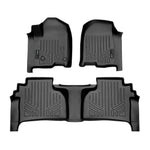 SMARTLINER Custom Fit Floor Liners Compatible With 2020-2025 Chevrolet Silverado 2500 HD | 3500 HD (Double Cab|Carpeted Flooring|1st Row Bucket Seats|with 2nd Row Underseat Storage)