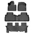 SMARTLINER Custom Fit Floor Liners For 2020-2025 Kia Telluride with 2nd Row Bucket Seats With Center Console