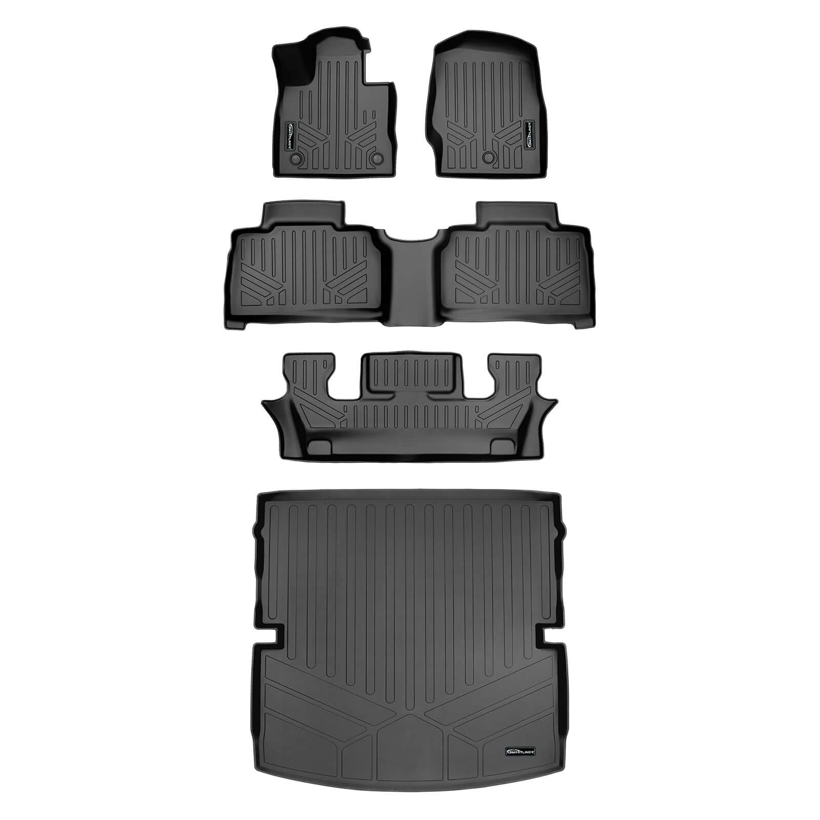 SMARTLINER AUTO™ Custom Fit Floor Liners For for 2020-2025 Ford Explorer