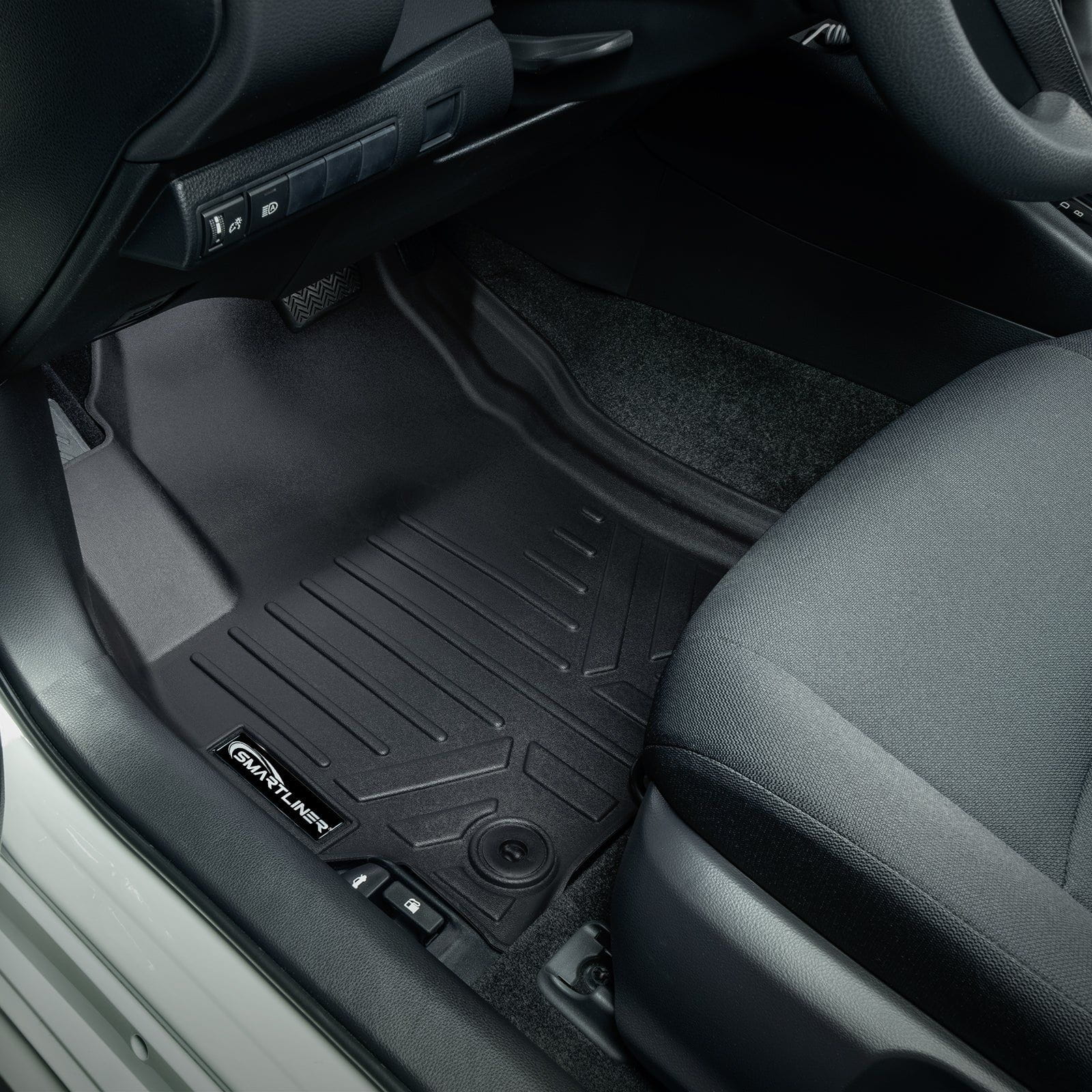 SMARTLINER Custom Fit Floor Liners For 2019-2025 Toyota Corolla Hatchback (No Tire Repair Kit)