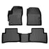 SMARTLINER Custom Fit Floor Liners For 2019-2025 Toyota Corolla Hatchback (With Tire Repair Kit)