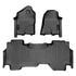 SMARTLINER Custom Fit Floor Liners For 19-21 Ram 1500 Quad Cab Vinyl Floor without Rear Underseat Storage Box